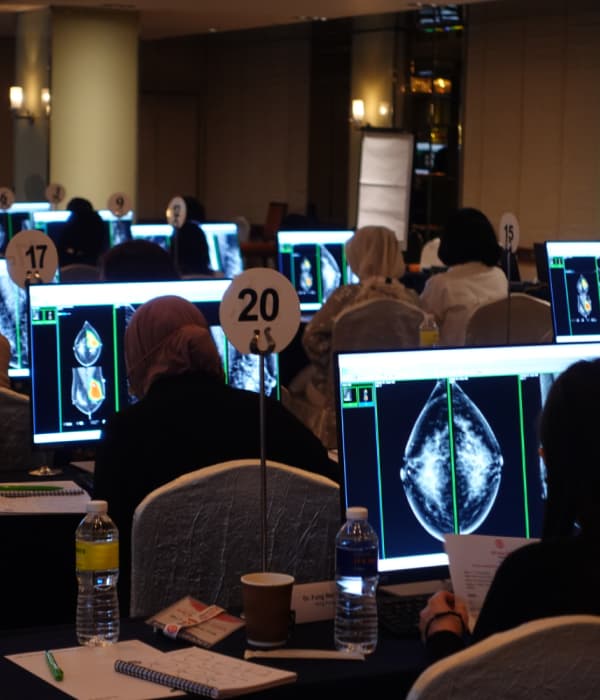 Medical professionals networking